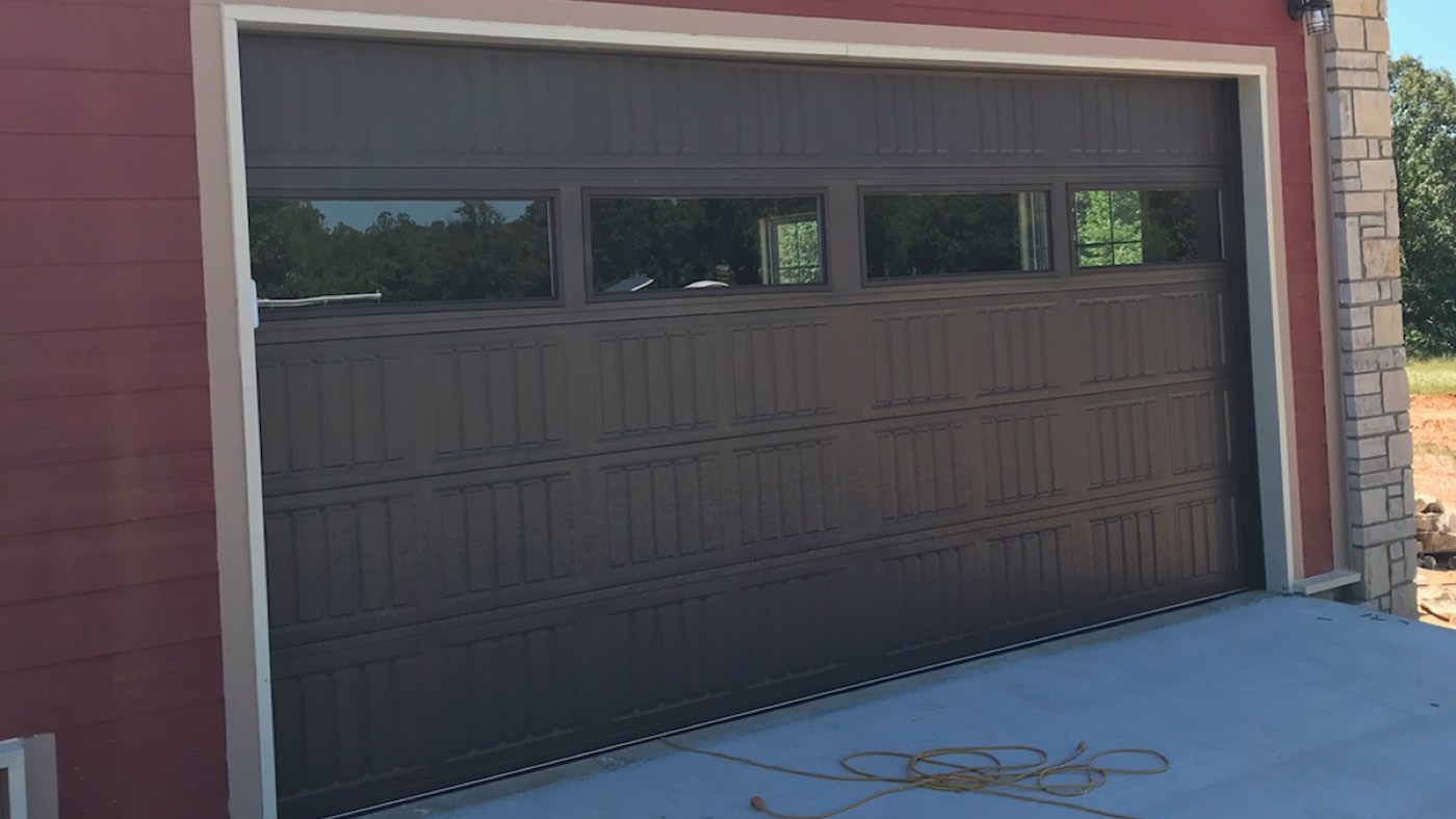 Aaron's Garage Door Service installed garage door
