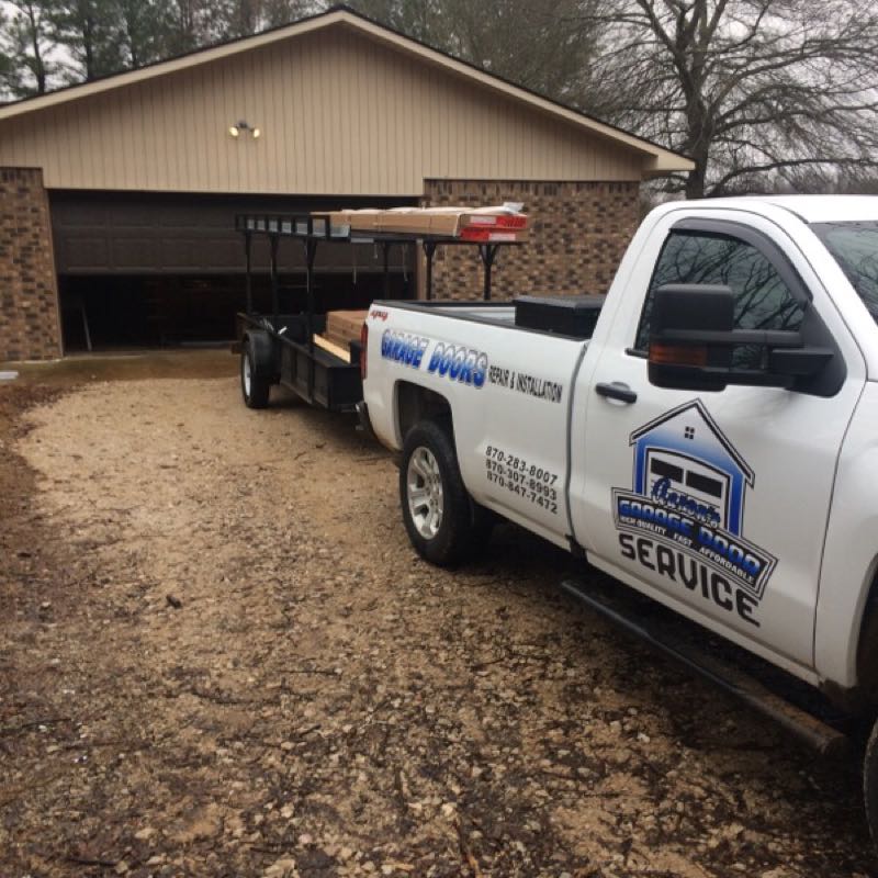 Aaron's Garage Door Service work photo